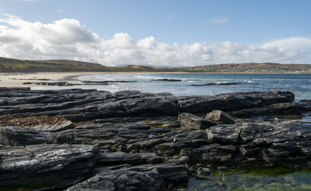 Wide view of Narin Strand